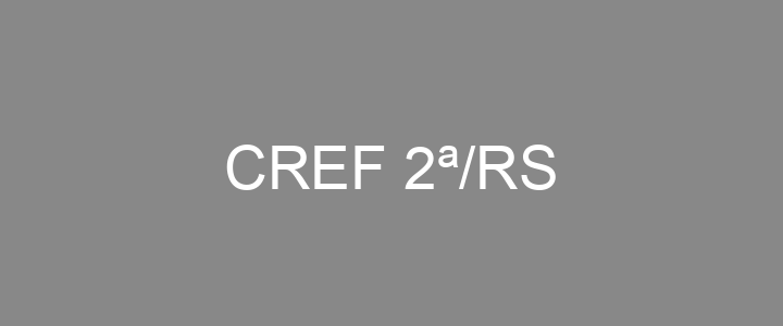 Provas Anteriores CREF 2ª/RS